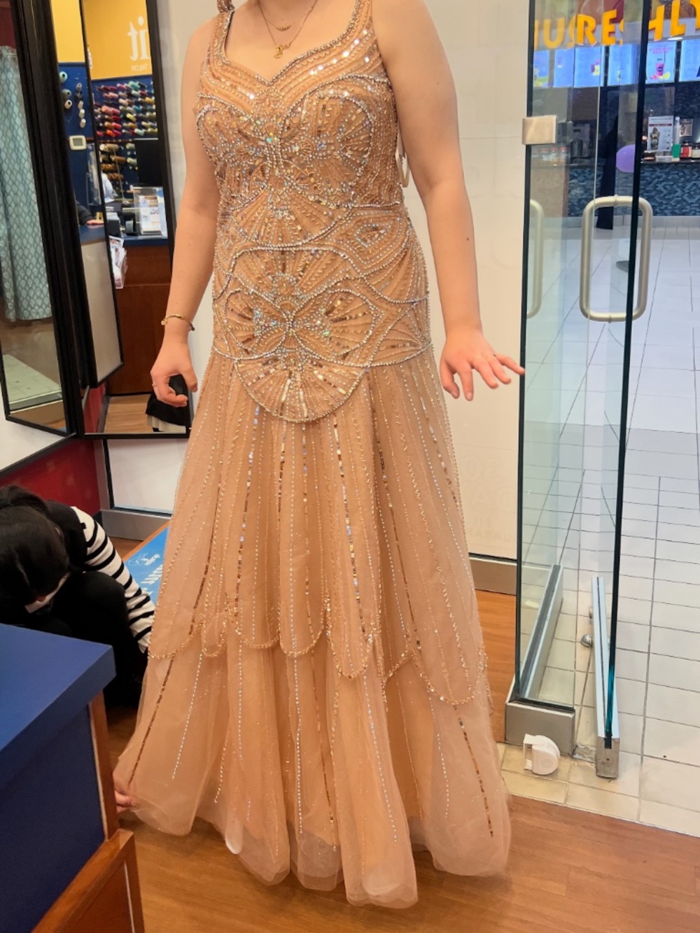 Bridesmaids/wedding guest style/arab style dress